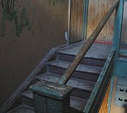 昔の我が家の階段
