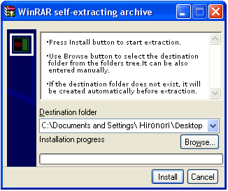 Self extraction