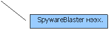 線吹き出し 2 (枠付き): SpywareBlaster нээх.